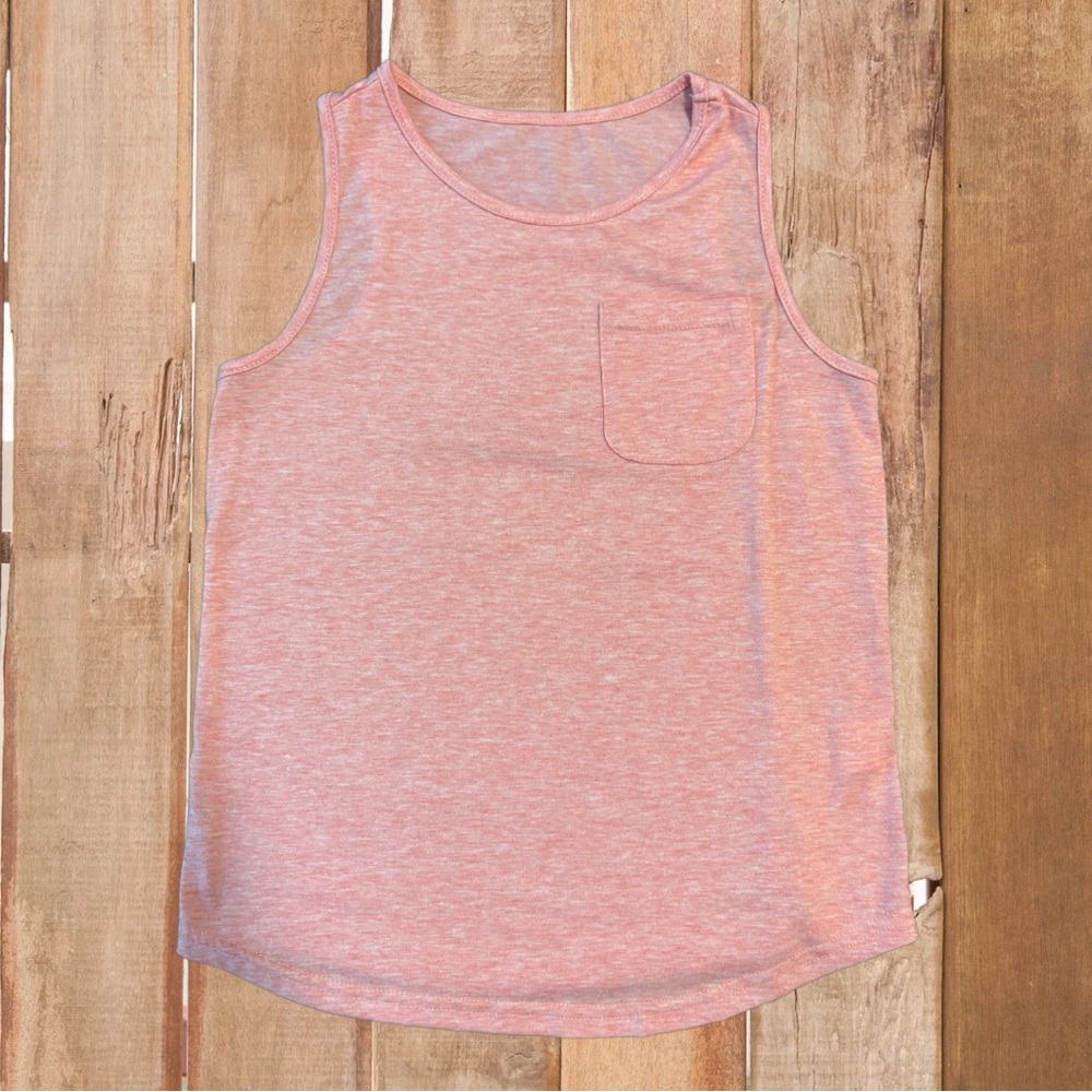Kids Pink Sleeveless Top
